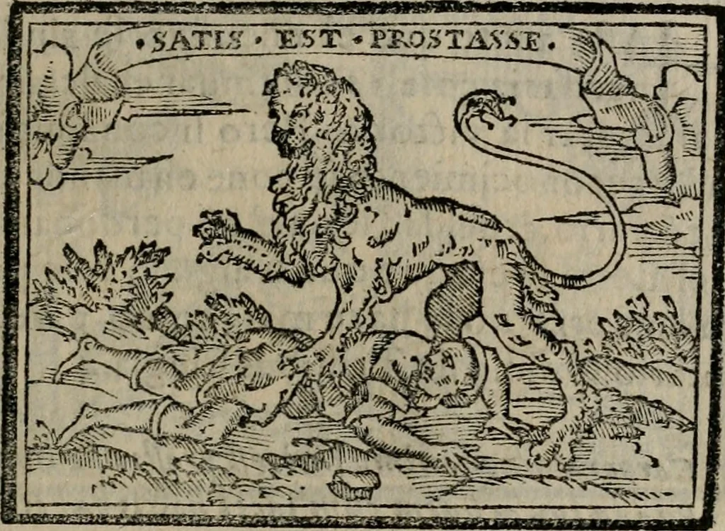 An illustration from Emblemas morales de Don Sebastian de Couarrubias Orozco ..., 1610, leaf 200