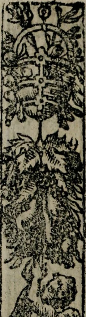 An illustration from Emblemas morales de Don Sebastian de Couarrubias Orozco ..., 1610, leaf 253