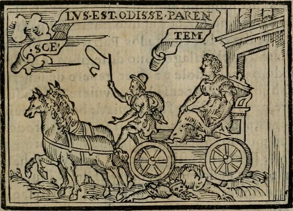 An illustration from Emblemas morales de Don Sebastian de Couarrubias Orozco ..., 1610, leaf 260
