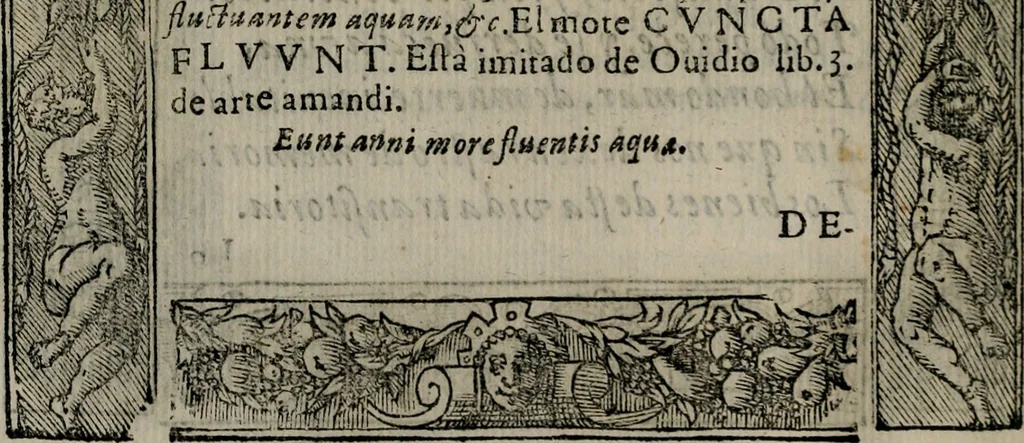 An illustration from Emblemas morales de Don Sebastian de Couarrubias Orozco ..., 1610, leaf 27