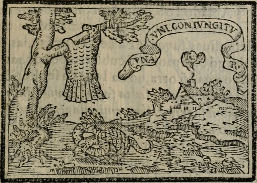 An illustration from Emblemas morales de Don Sebastian de Couarrubias Orozco ..., 1610, leaf 272