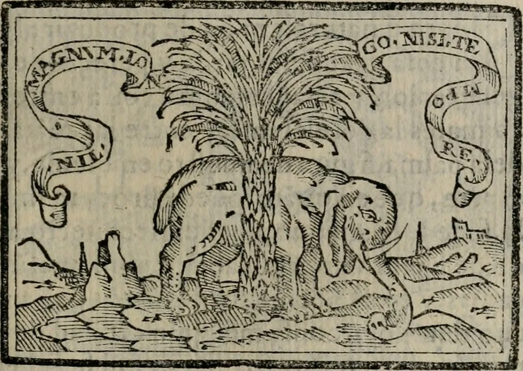 An illustration from Emblemas morales de Don Sebastian de Couarrubias Orozco ..., 1610, leaf 290