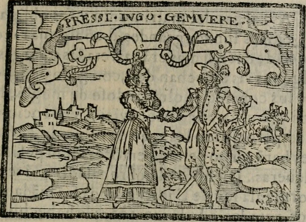 An illustration from Emblemas morales de Don Sebastian de Couarrubias Orozco ..., 1610, leaf 292