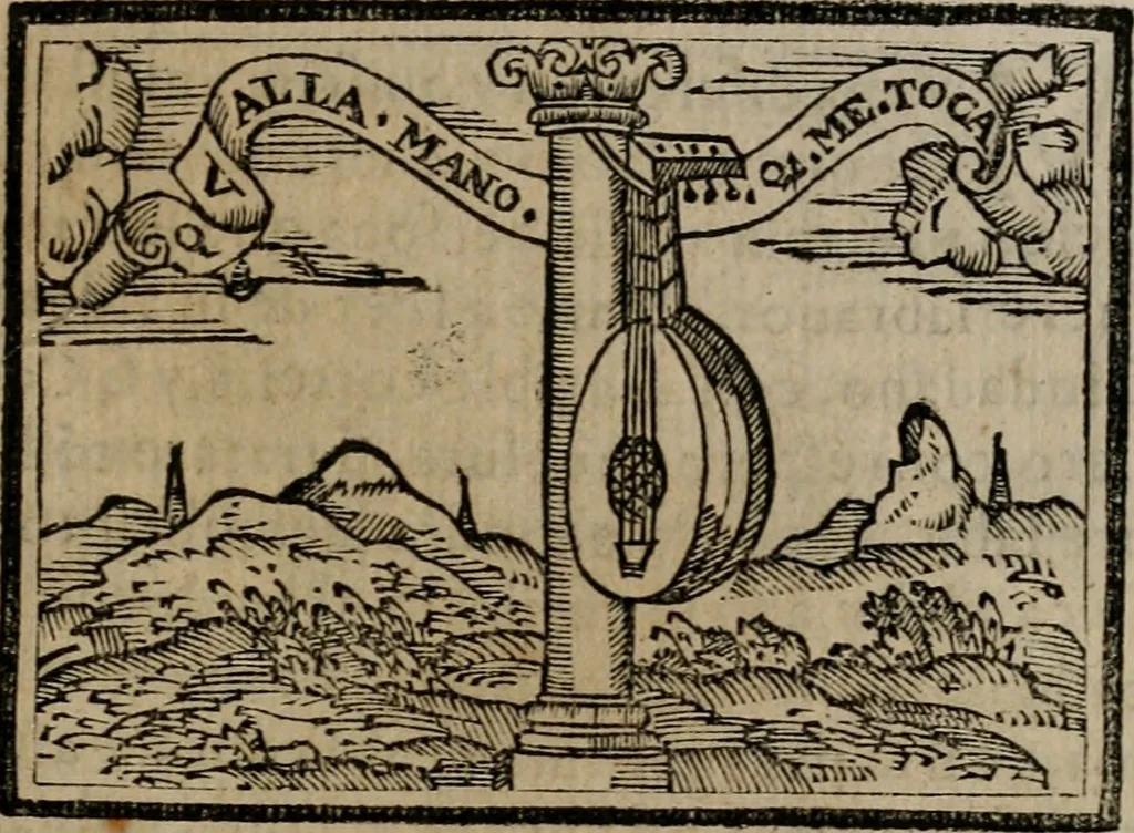 An illustration from Emblemas morales de Don Sebastian de Couarrubias Orozco ..., 1610, leaf 308