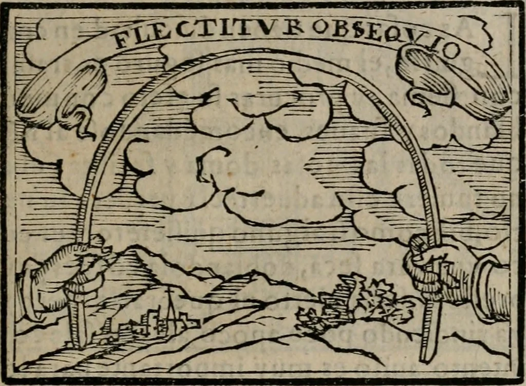 An illustration from Emblemas morales de Don Sebastian de Couarrubias Orozco ..., 1610, leaf 314