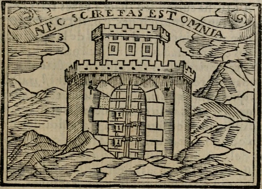 An illustration from Emblemas morales de Don Sebastian de Couarrubias Orozco ..., 1610, leaf 316