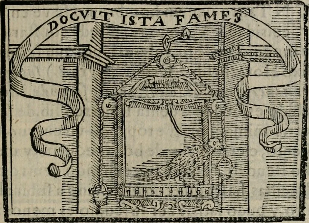 An illustration from Emblemas morales de Don Sebastian de Couarrubias Orozco ..., 1610, leaf 318