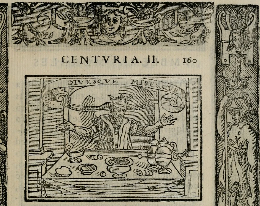 An illustration from Emblemas morales de Don Sebastian de Couarrubias Orozco ..., 1610, leaf 320