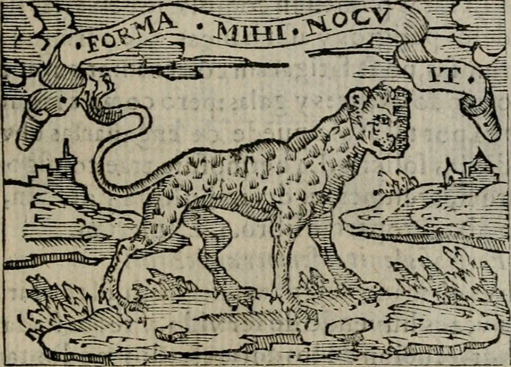 An illustration from Emblemas morales de Don Sebastian de Couarrubias Orozco ..., 1610, leaf 324