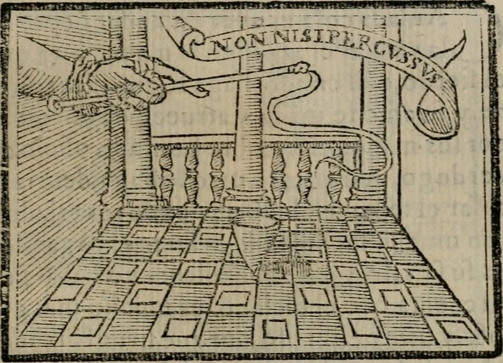 An illustration from Emblemas morales de Don Sebastian de Couarrubias Orozco ..., 1610, leaf 352