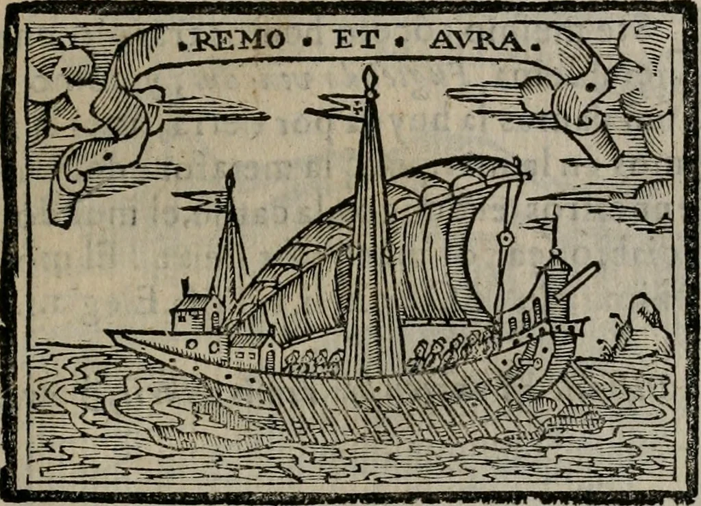 An illustration from Emblemas morales de Don Sebastian de Couarrubias Orozco ..., 1610, leaf 358