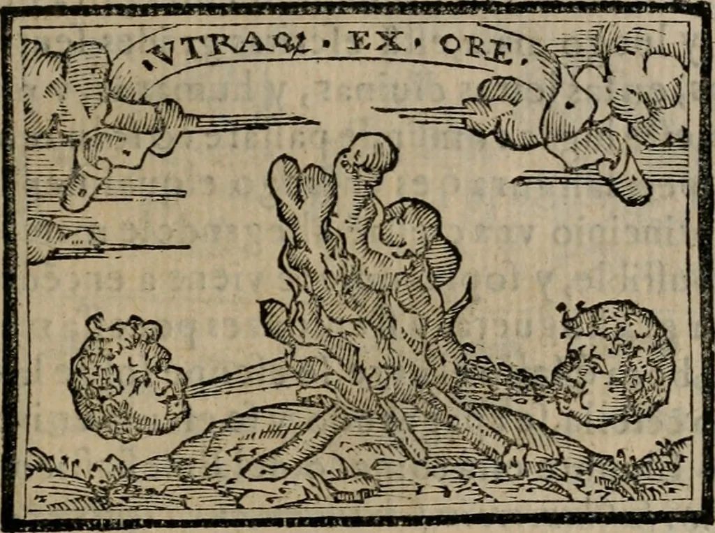 An illustration from Emblemas morales de Don Sebastian de Couarrubias Orozco ..., 1610, leaf 362