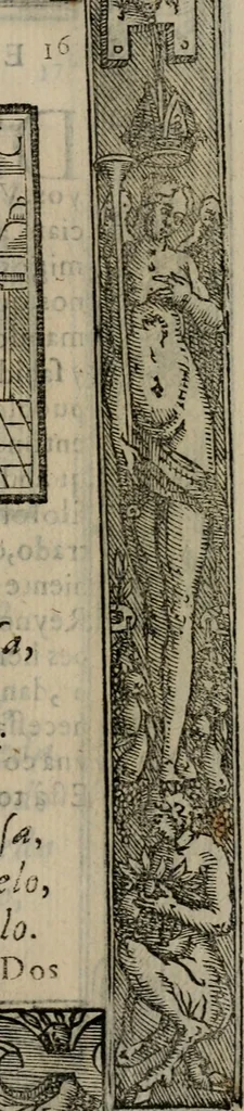 An illustration from Emblemas morales de Don Sebastian de Couarrubias Orozco ..., 1610, leaf 38