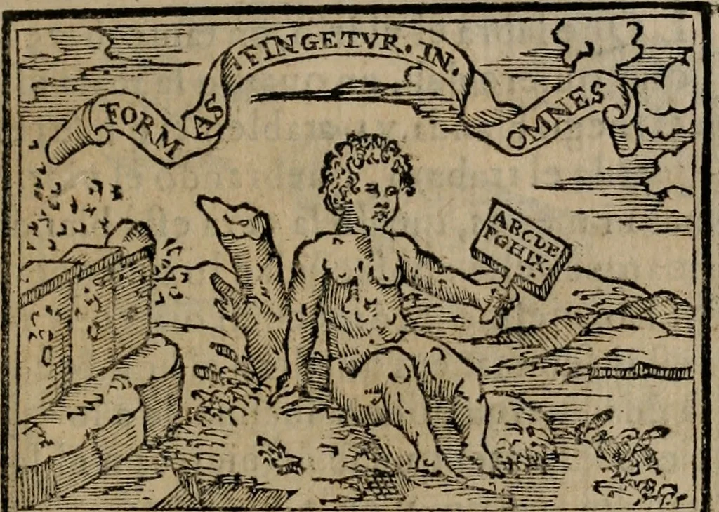 An illustration from Emblemas morales de Don Sebastian de Couarrubias Orozco ..., 1610, leaf 382