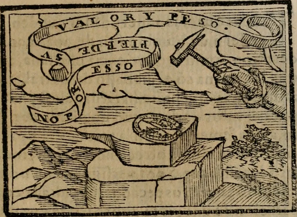 An illustration from Emblemas morales de Don Sebastian de Couarrubias Orozco ..., 1610, leaf 388