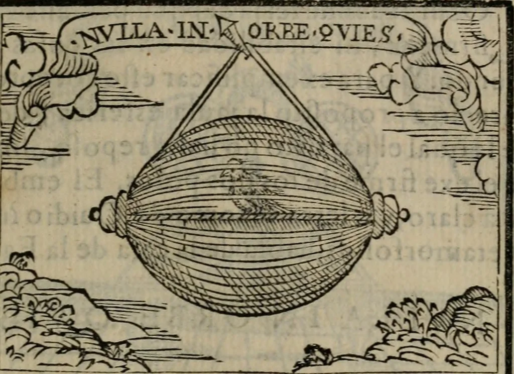 An illustration from Emblemas morales de Don Sebastian de Couarrubias Orozco ..., 1610, leaf 40