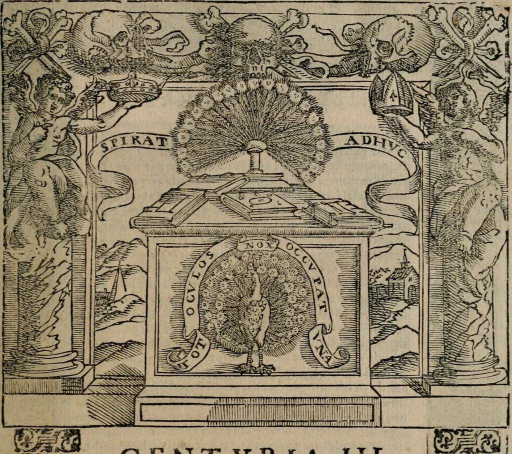 An illustration from Emblemas morales de Don Sebastian de Couarrubias Orozco ..., 1610, leaf 402