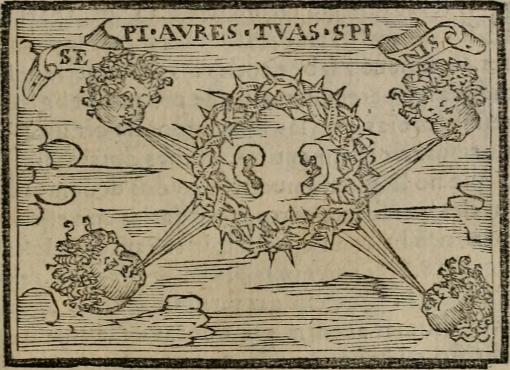 An illustration from Emblemas morales de Don Sebastian de Couarrubias Orozco ..., 1610, leaf 404