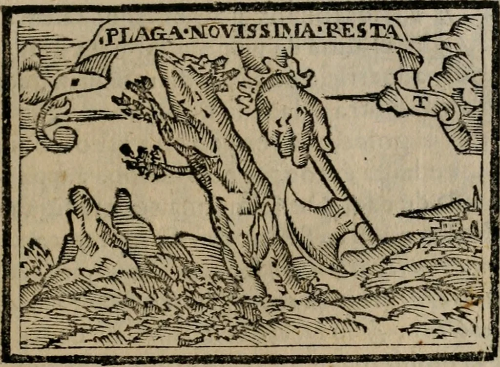 An illustration from Emblemas morales de Don Sebastian de Couarrubias Orozco ..., 1610, leaf 410