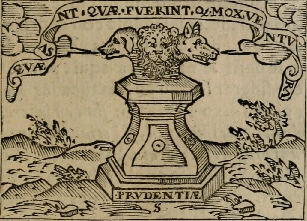 An illustration from Emblemas morales de Don Sebastian de Couarrubias Orozco ..., 1610, leaf 418