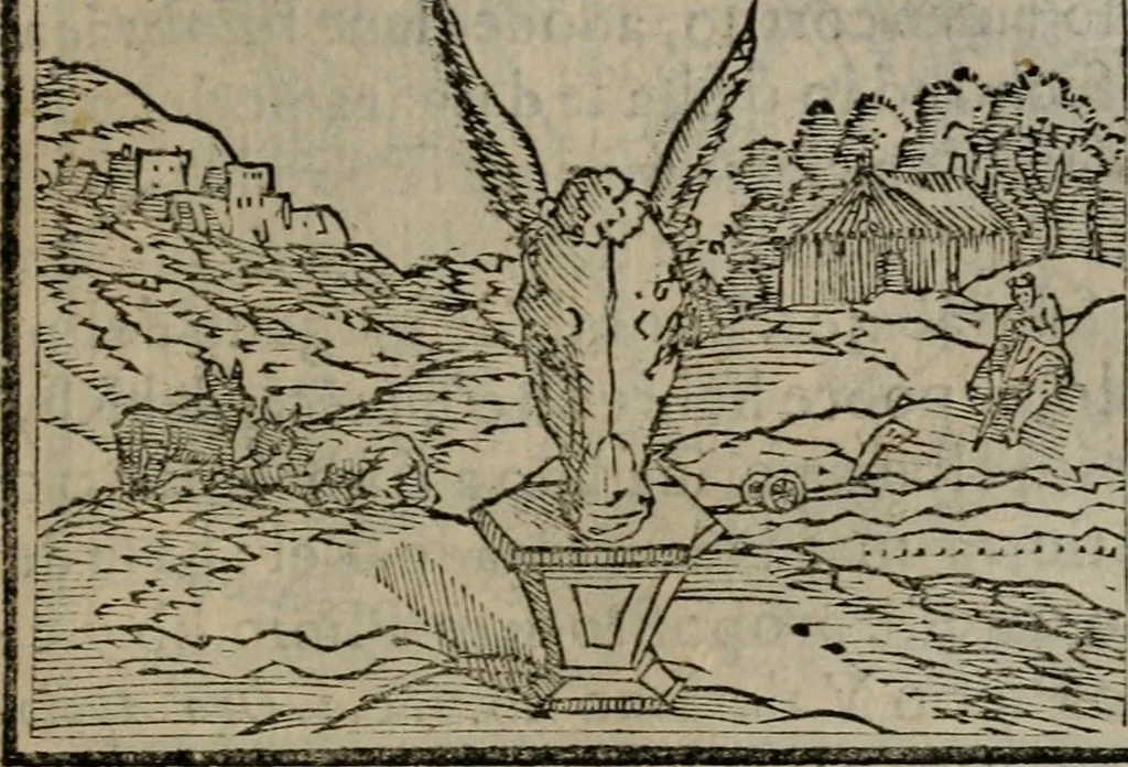 An illustration from Emblemas morales de Don Sebastian de Couarrubias Orozco ..., 1610, leaf 426