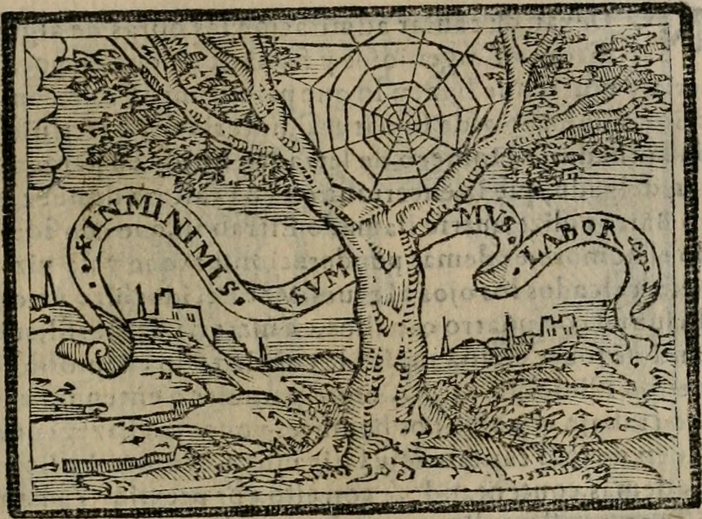 An illustration from Emblemas morales de Don Sebastian de Couarrubias Orozco ..., 1610, leaf 428