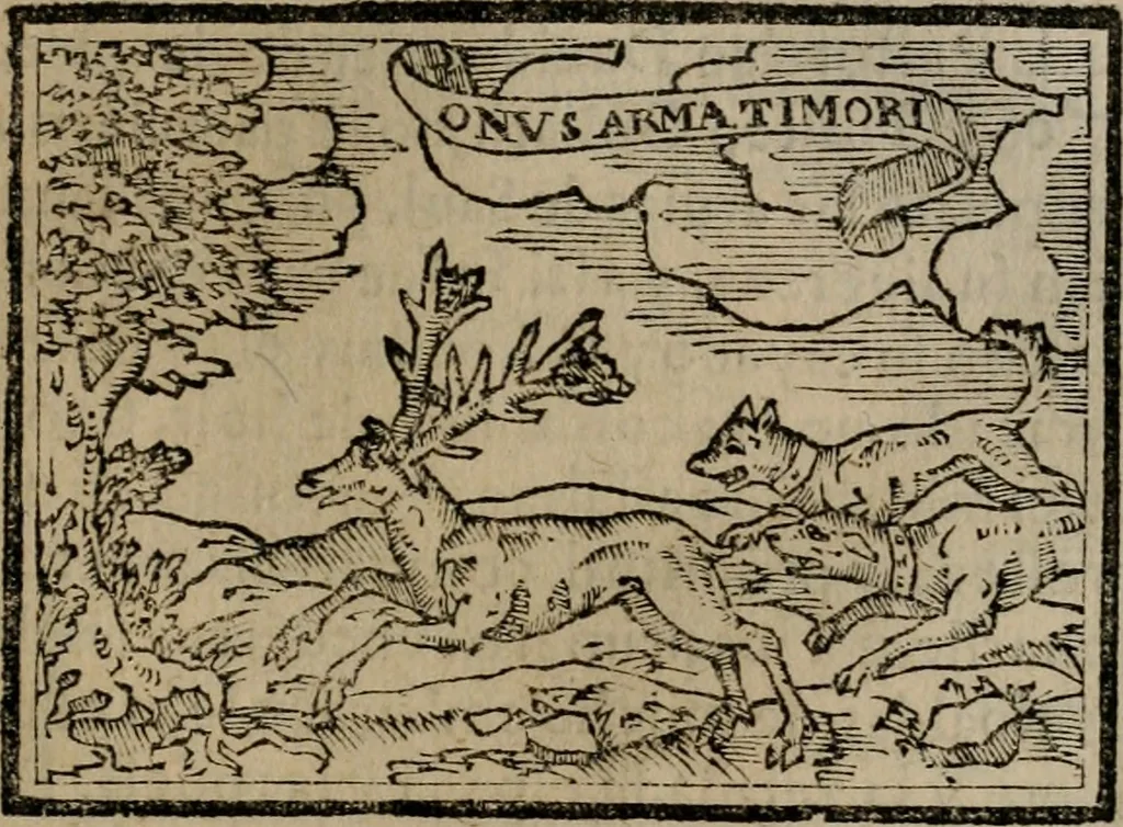 An illustration from Emblemas morales de Don Sebastian de Couarrubias Orozco ..., 1610, leaf 432