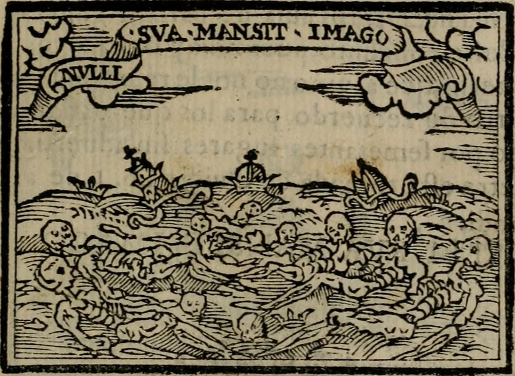 An illustration from Emblemas morales de Don Sebastian de Couarrubias Orozco ..., 1610, leaf 44