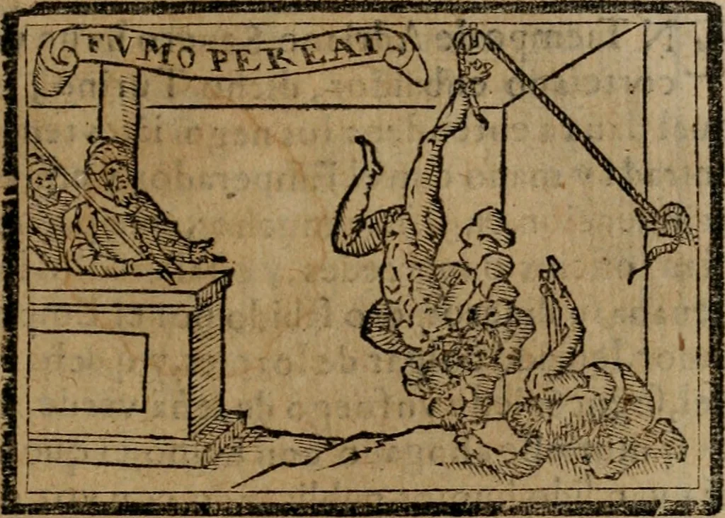 An illustration from Emblemas morales de Don Sebastian de Couarrubias Orozco ..., 1610, leaf 460
