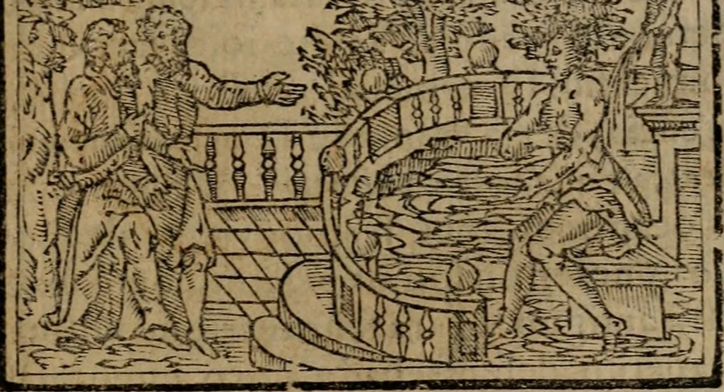 An illustration from Emblemas morales de Don Sebastian de Couarrubias Orozco ..., 1610, leaf 462
