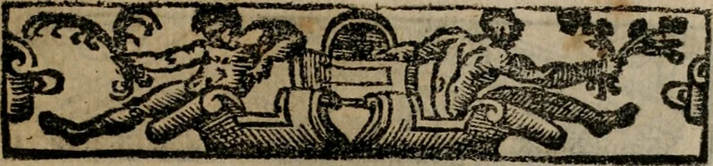 An illustration from Emblemas morales de Don Sebastian de Couarrubias Orozco ..., 1610, leaf 464