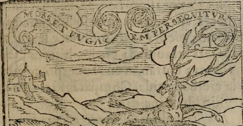 An illustration from Emblemas morales de Don Sebastian de Couarrubias Orozco ..., 1610, leaf 478