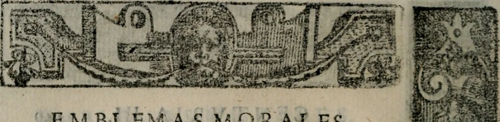 An illustration from Emblemas morales de Don Sebastian de Couarrubias Orozco ..., 1610, leaf 491