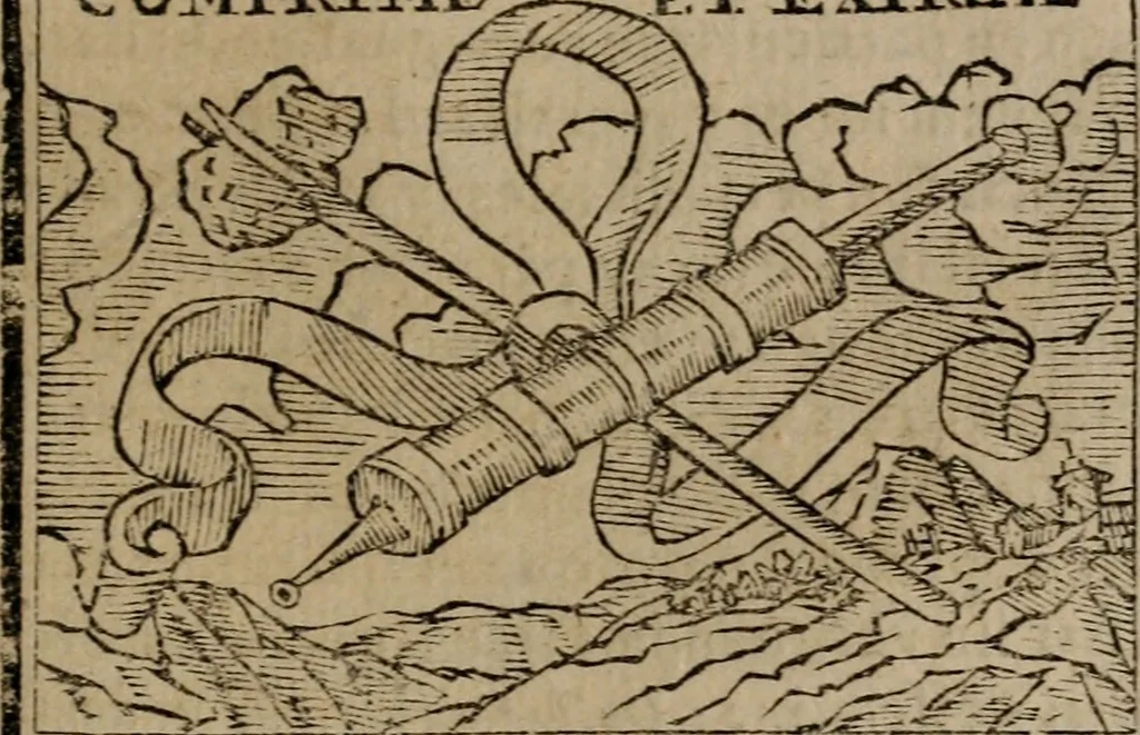 An illustration from Emblemas morales de Don Sebastian de Couarrubias Orozco ..., 1610, leaf 496