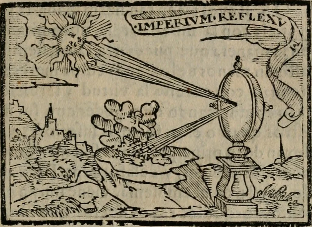 An illustration from Emblemas morales de Don Sebastian de Couarrubias Orozco ..., 1610, leaf 538