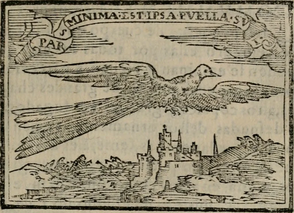 An illustration from Emblemas morales de Don Sebastian de Couarrubias Orozco ..., 1610, leaf 544