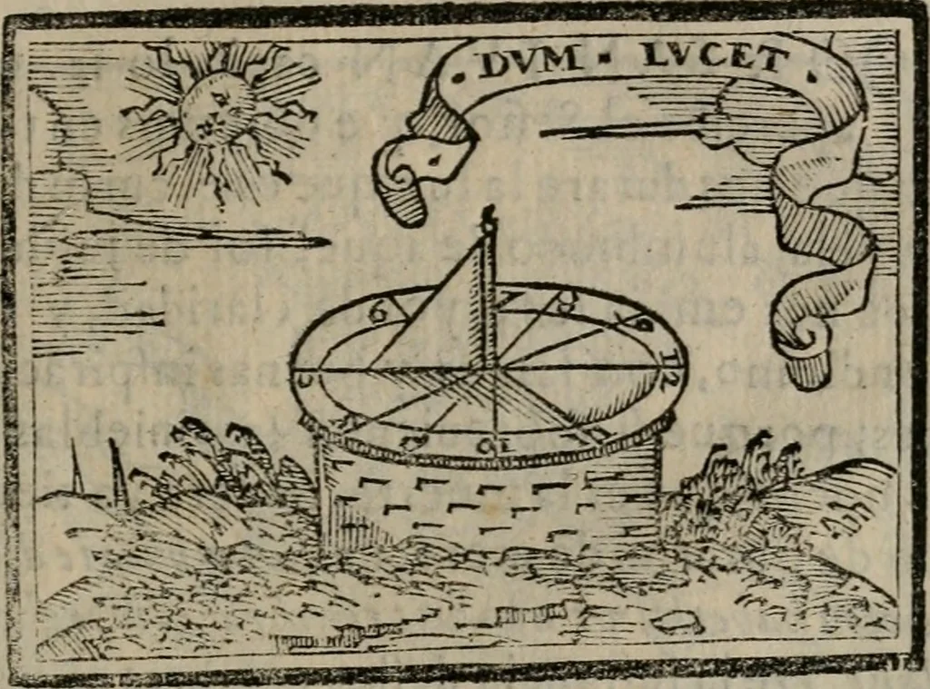An illustration from Emblemas morales de Don Sebastian de Couarrubias Orozco ..., 1610, leaf 548