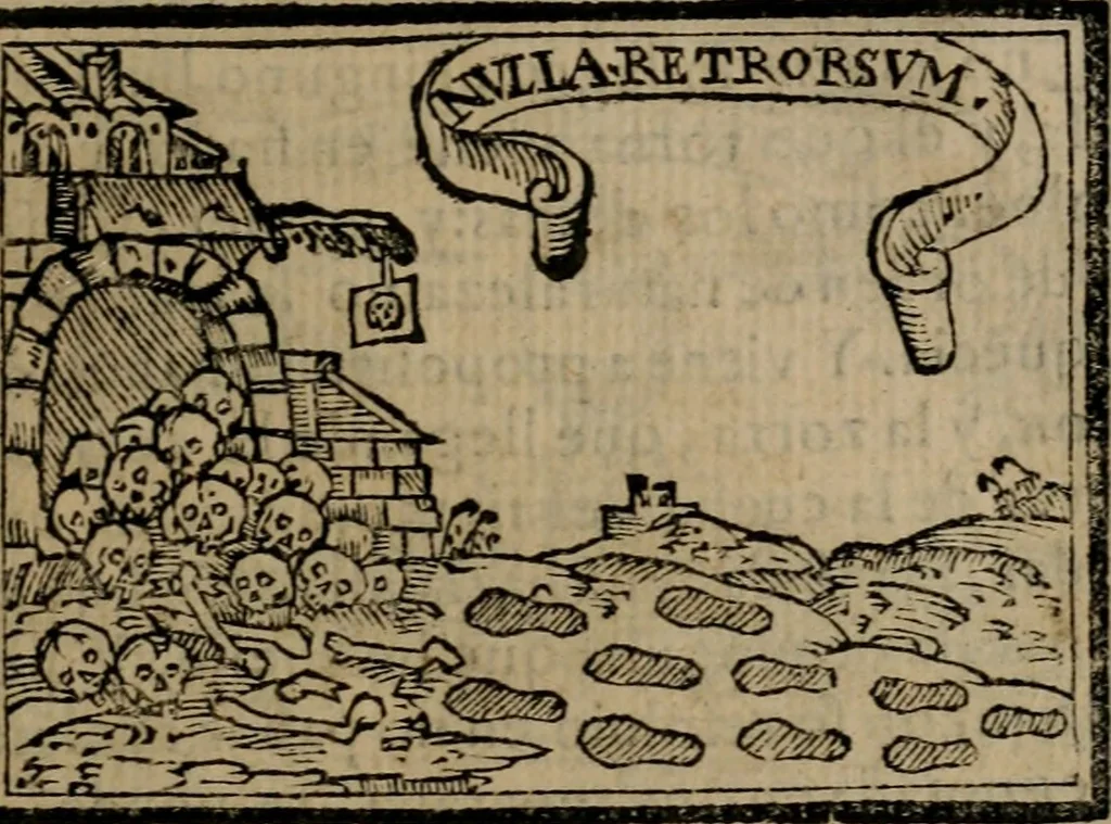 An illustration from Emblemas morales de Don Sebastian de Couarrubias Orozco ..., 1610, leaf 56