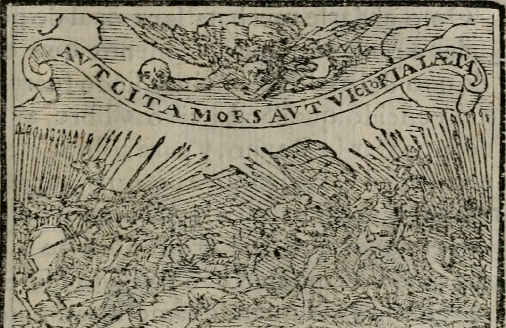 An illustration from Emblemas morales de Don Sebastian de Couarrubias Orozco ..., 1610, leaf 562