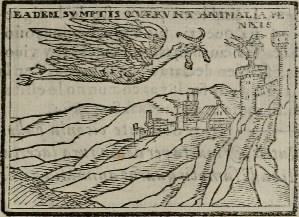 An illustration from Emblemas morales de Don Sebastian de Couarrubias Orozco ..., 1610, leaf 576