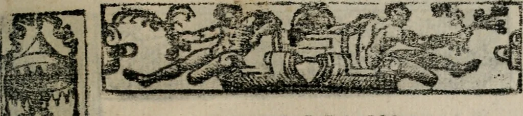 An illustration from Emblemas morales de Don Sebastian de Couarrubias Orozco ..., 1610, leaf 584