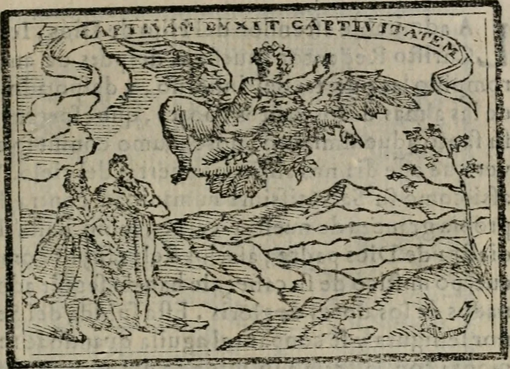 An illustration from Emblemas morales de Don Sebastian de Couarrubias Orozco ..., 1610, leaf 592