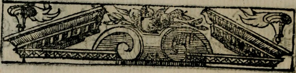 An illustration from Emblemas morales de Don Sebastian de Couarrubias Orozco ..., 1610, leaf 95