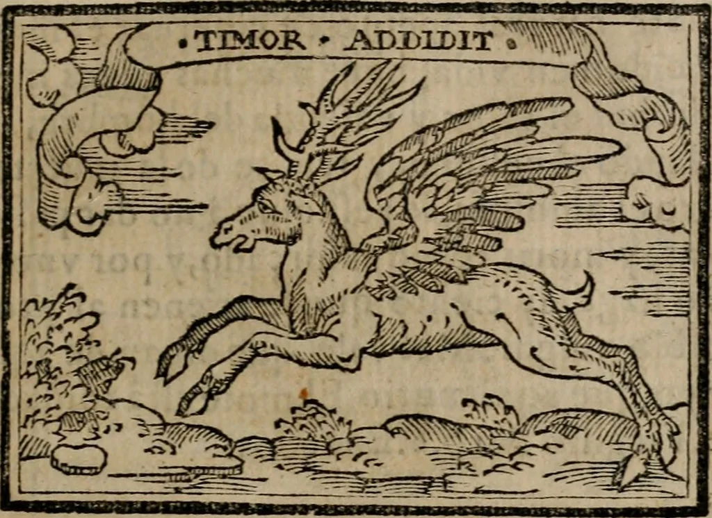 An illustration from Emblemas morales de Don Sebastian de Couarrubias Orozco ..., 1610, leaf 98