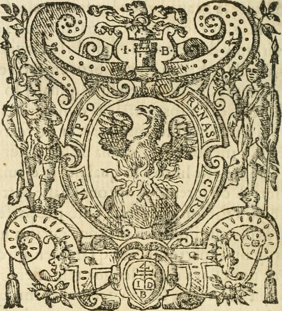 An illustration from Emblemas morales de Don Iuan de Horozco Covarruuias..., 1604, leaf 17