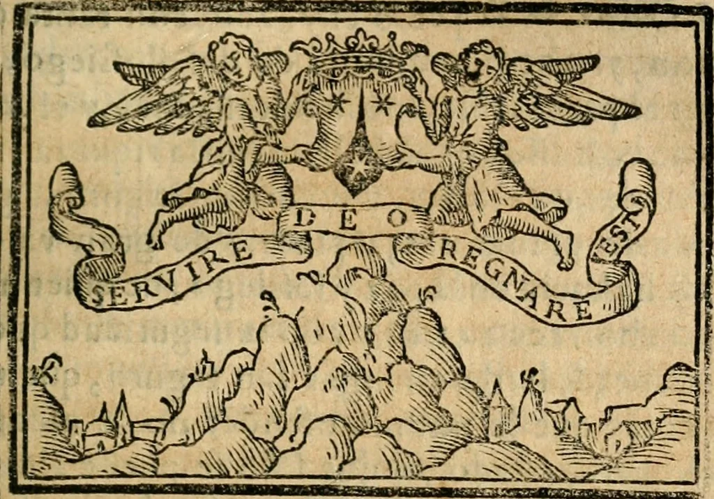 An illustration from Emblemas morales de Don Iuan de Horozco Covarruuias..., 1604, leaf 196