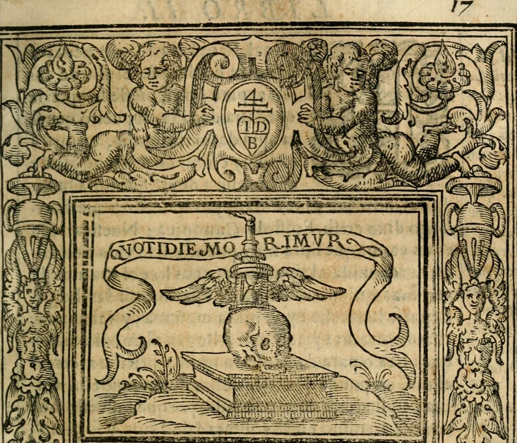 An illustration from Emblemas morales de Don Iuan de Horozco Covarruuias..., 1604, leaf 216
