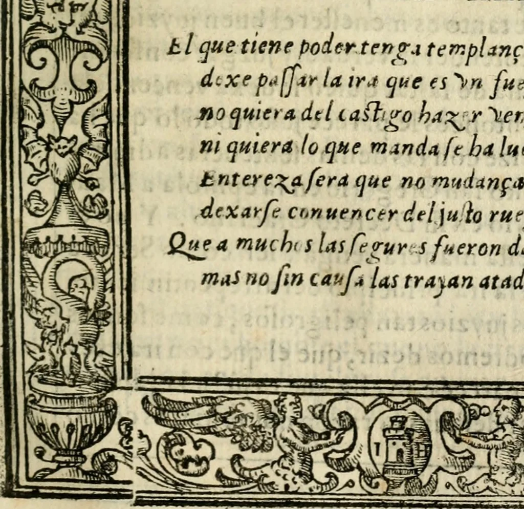 An illustration from Emblemas morales de Don Iuan de Horozco Covarruuias..., 1604, leaf 306