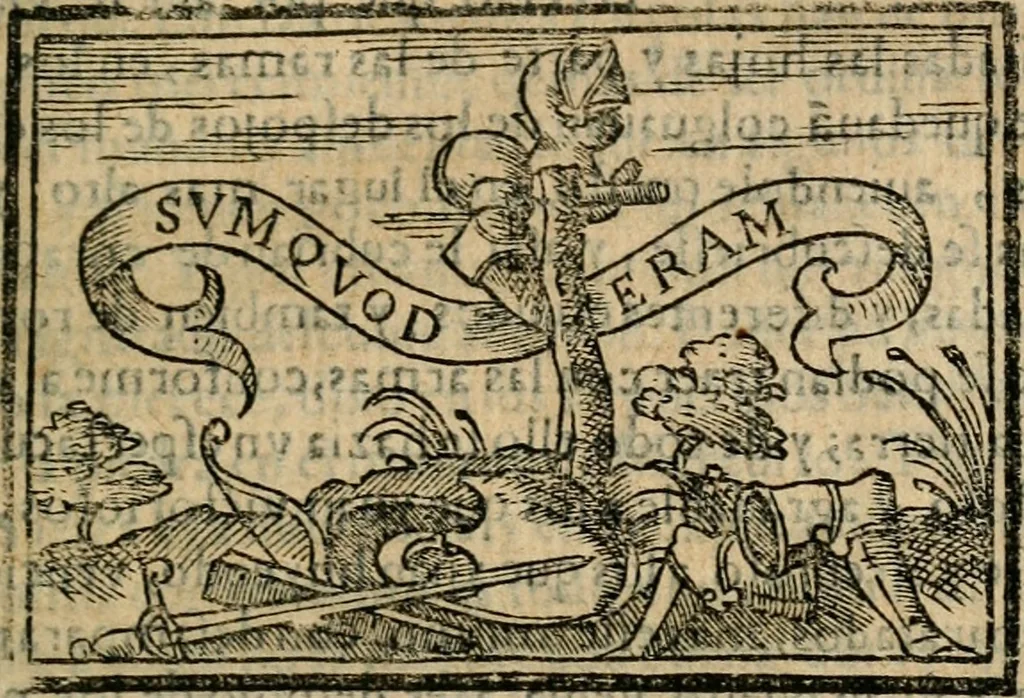 An illustration from Emblemas morales de Don Iuan de Horozco Covarruuias..., 1604, leaf 360
