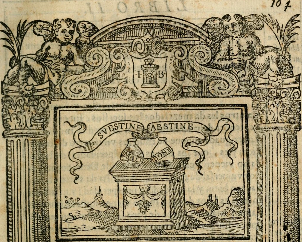 An illustration from Emblemas morales de Don Iuan de Horozco Covarruuias..., 1604, leaf 386